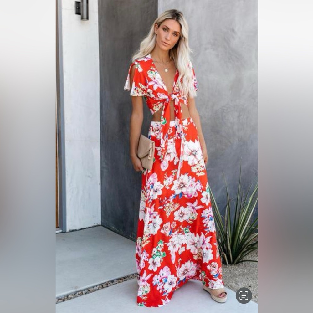 VICI If By Sea Two Piece Floral Set Small